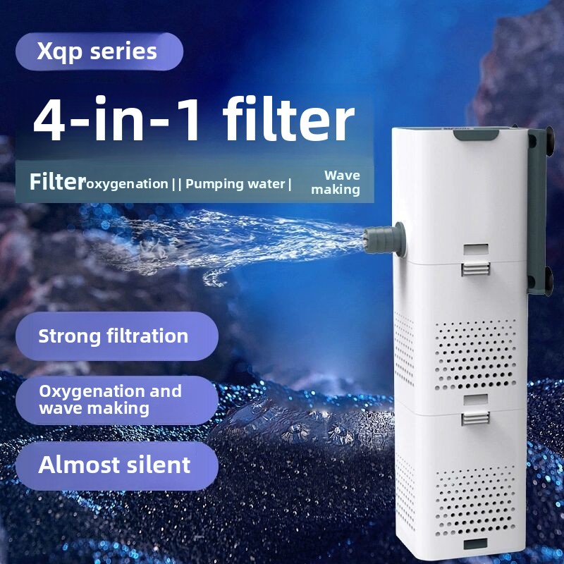 Aquarium Blue Marine Reef 60 - SUNSUN 3 in 1 Filter for