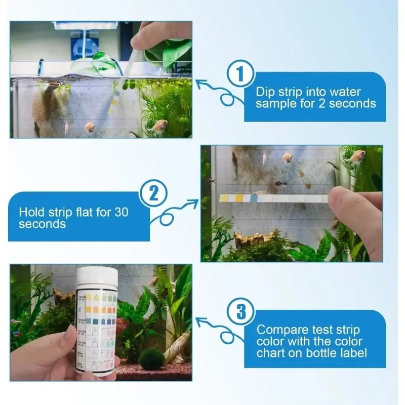 Hot Sale Aquarium Test Strip P - Marine Aquarium Water Test Kit recension och pris