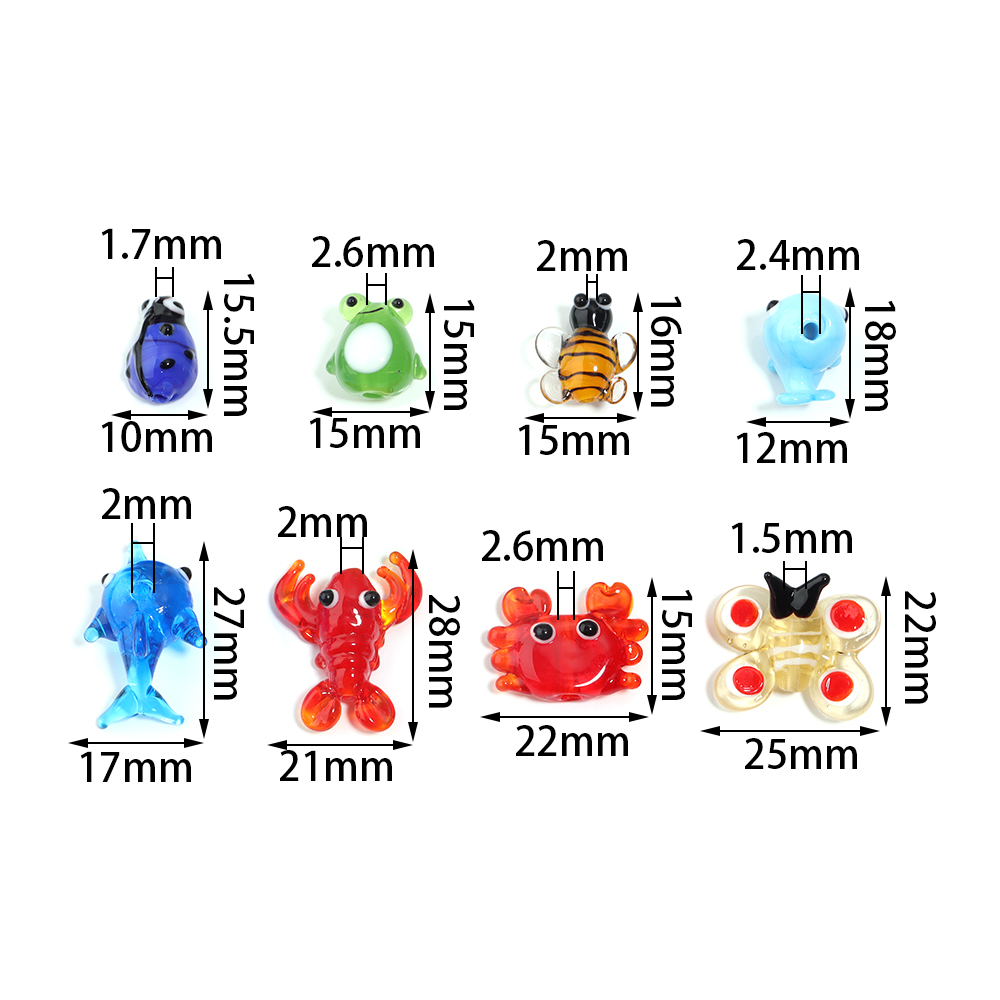 2Pcs Glass Pendant Marine Anim - Marine Aquarium Decorations recension och pris