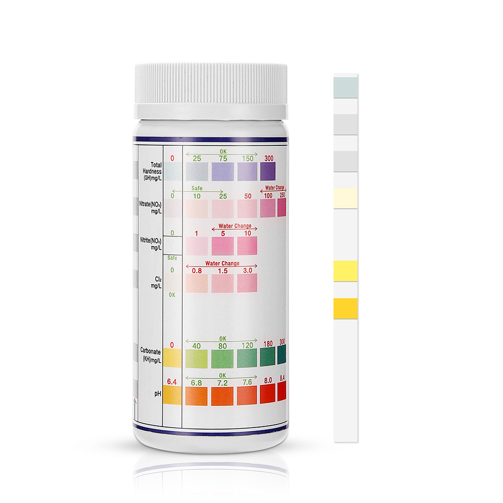 6-In-1 Water Quality Test Stri - Marine Aquarium Water Test Kit recension och pris