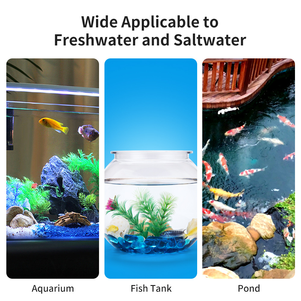 6-In-1 Water Quality Test Stri - Marine Aquarium Water Test Kit recension och pris