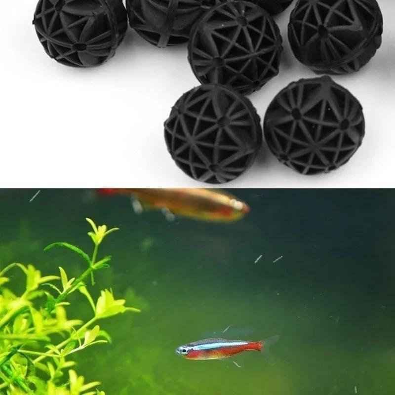 50Pcs 16mm Aquarium Bio Filter - Marine Aquarium Water recension och pris
