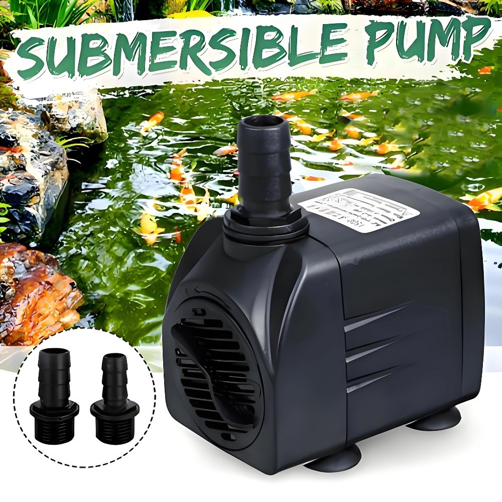 Black Submersible Water Pump U - Marine Aquarium Water recension och pris