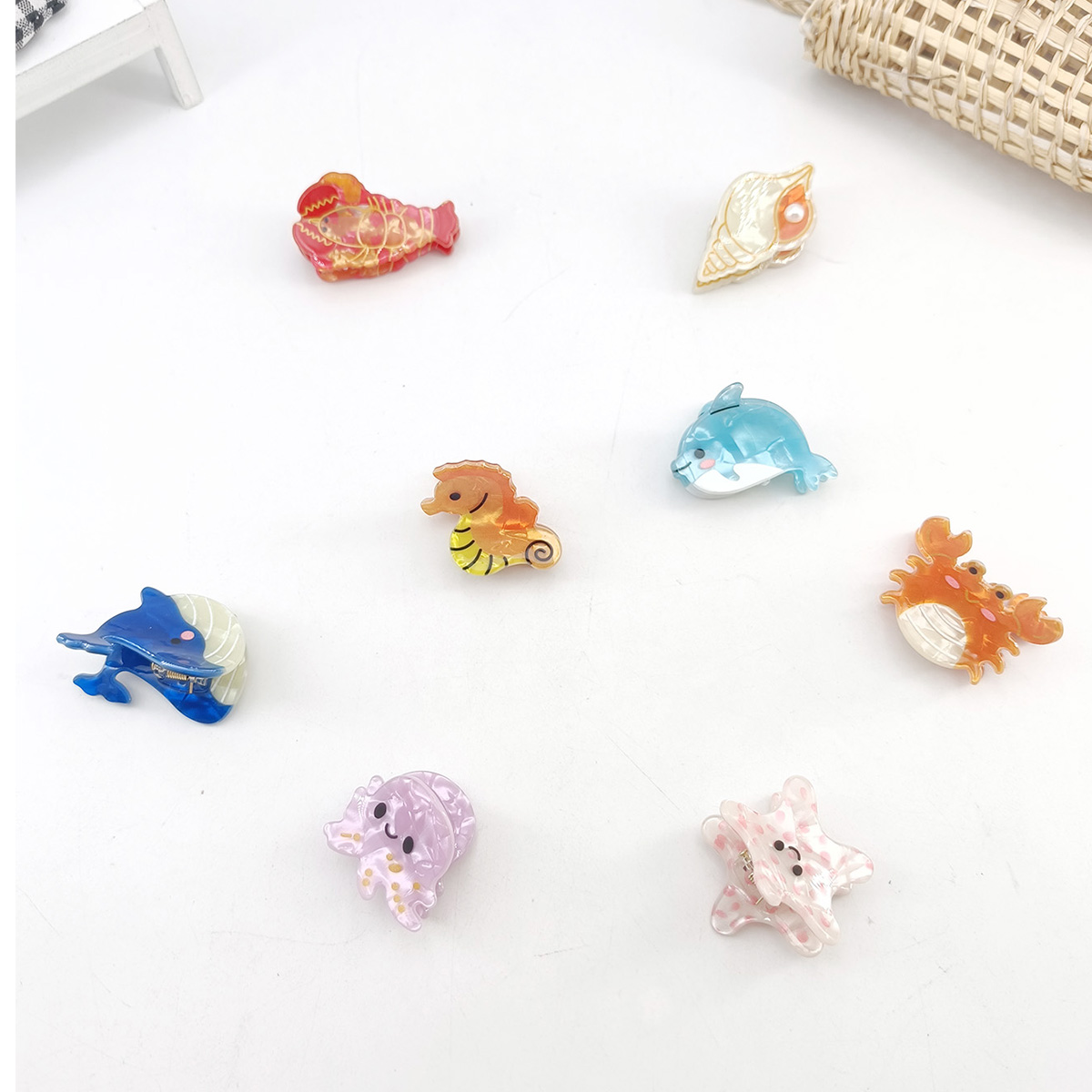 2PCS Acetate Ocean Animal Hair - Marine Aquarium Decorations recension och pris