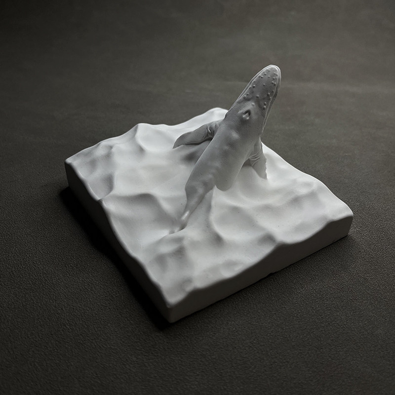 Humpback Whale Statue Plaster  - Marine Aquarium Decorations recension och pris