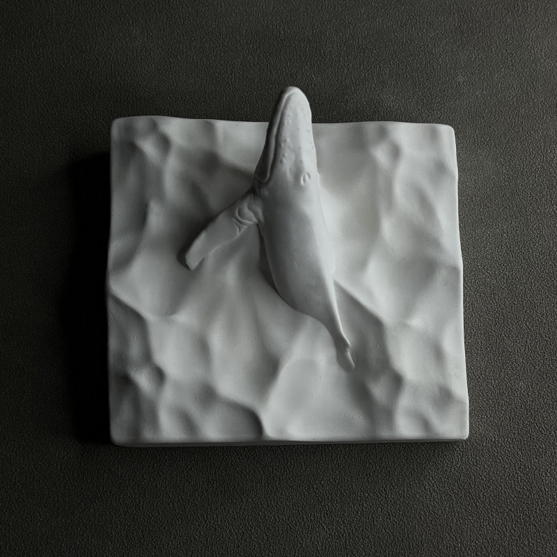 Humpback Whale Statue Plaster  - Marine Aquarium Decorations recension och pris