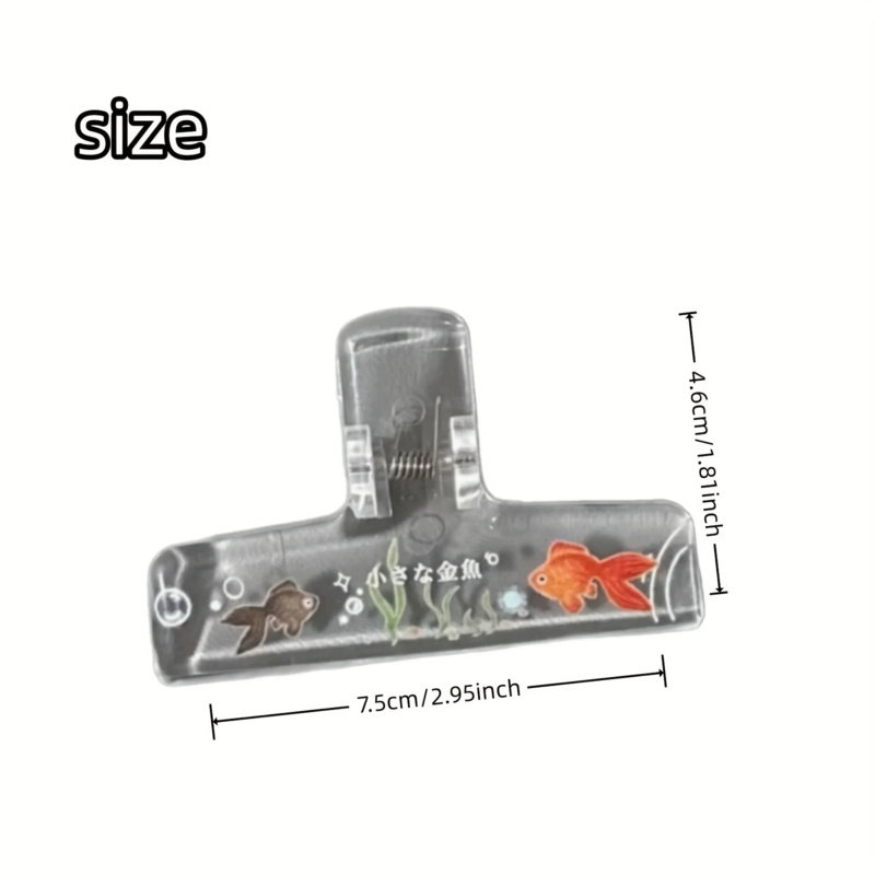 1PC Transparent Acrylic Goldfi - Marine Aquarium Decorations recension och pris