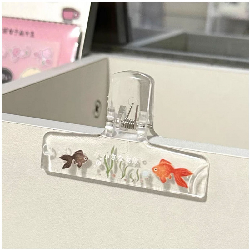 1PC Transparent Acrylic Goldfi - Marine Aquarium Decorations recension och pris