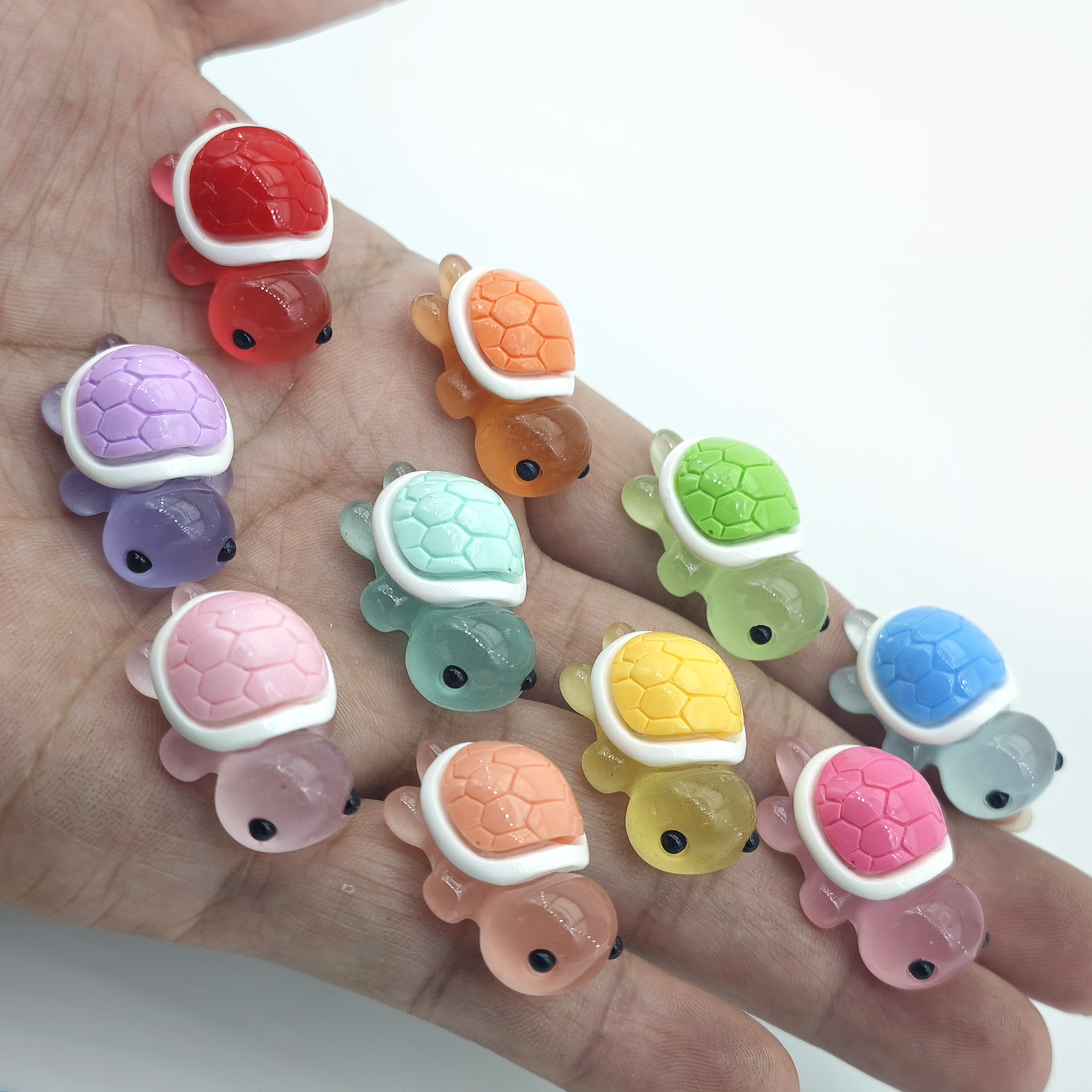 Mini Ocean Resin Turtle Animal - Marine Aquarium Decorations recension och pris