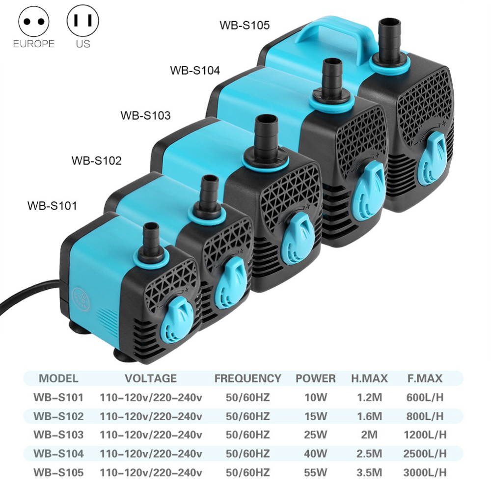220V Ultra Quiet Submersible W - Marine Aquarium Water recension och pris