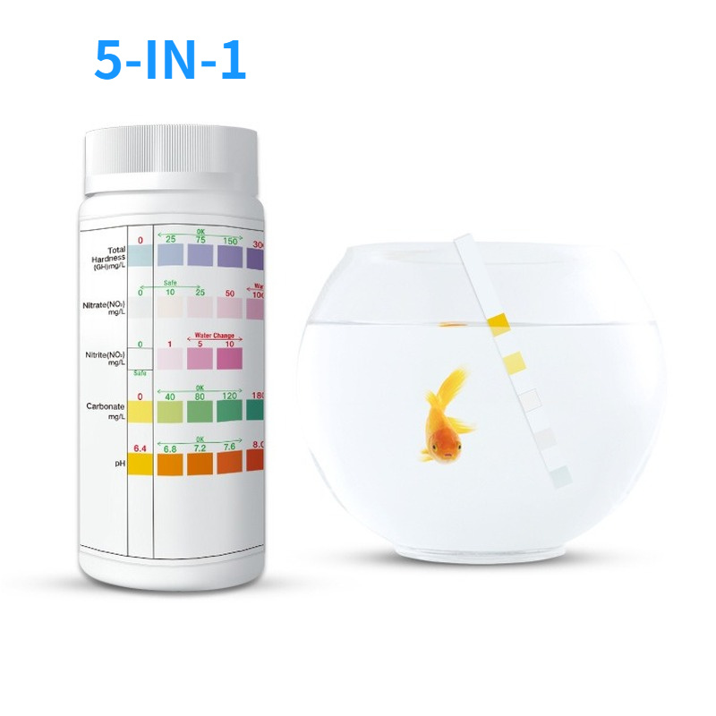 7-IN-1 100strip Aquarium Test  - Marine Aquarium Water Test Kit recension och pris