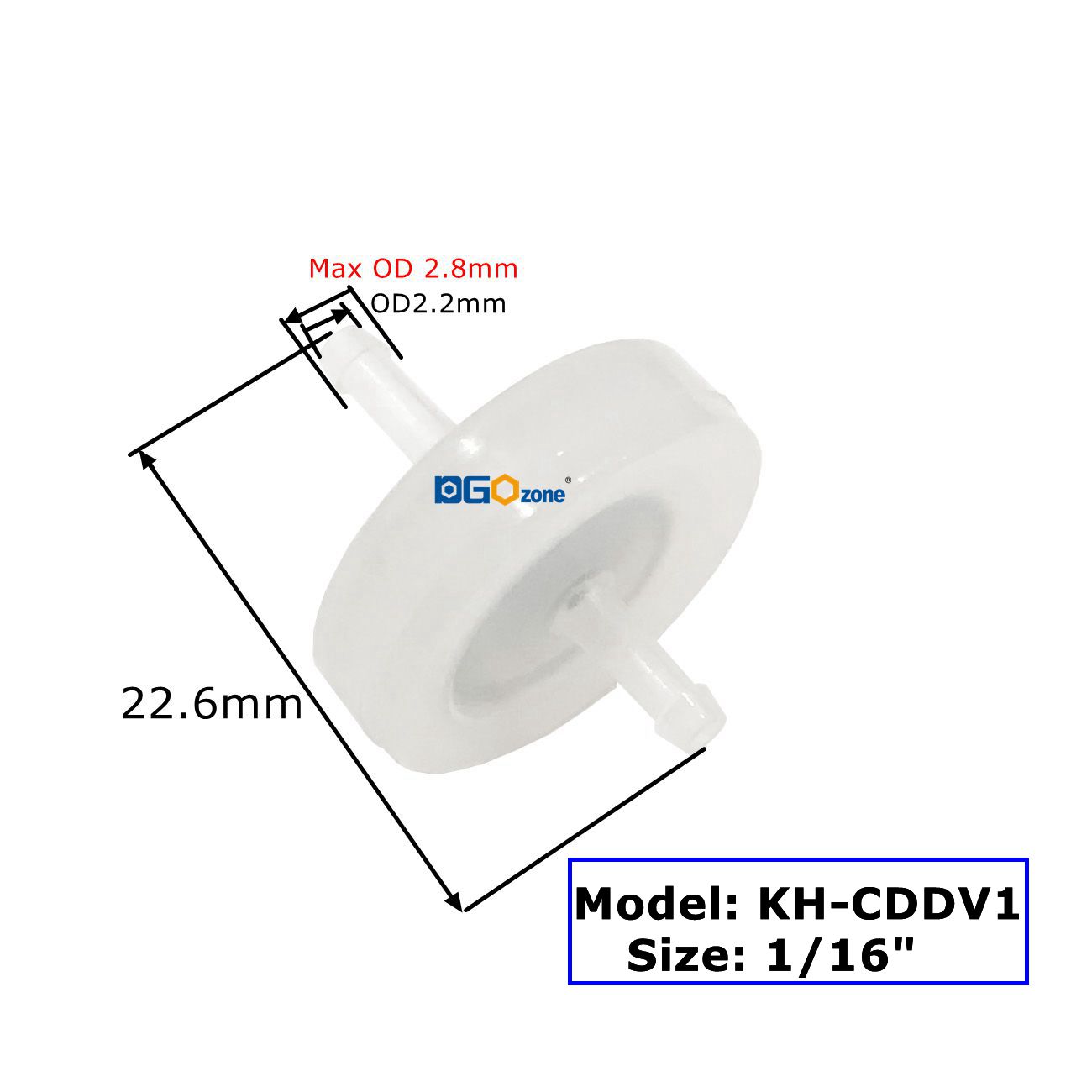 PVDF Check Valve Diaphragm Pla - Marine Aquarium Ozone Generator recension och pris