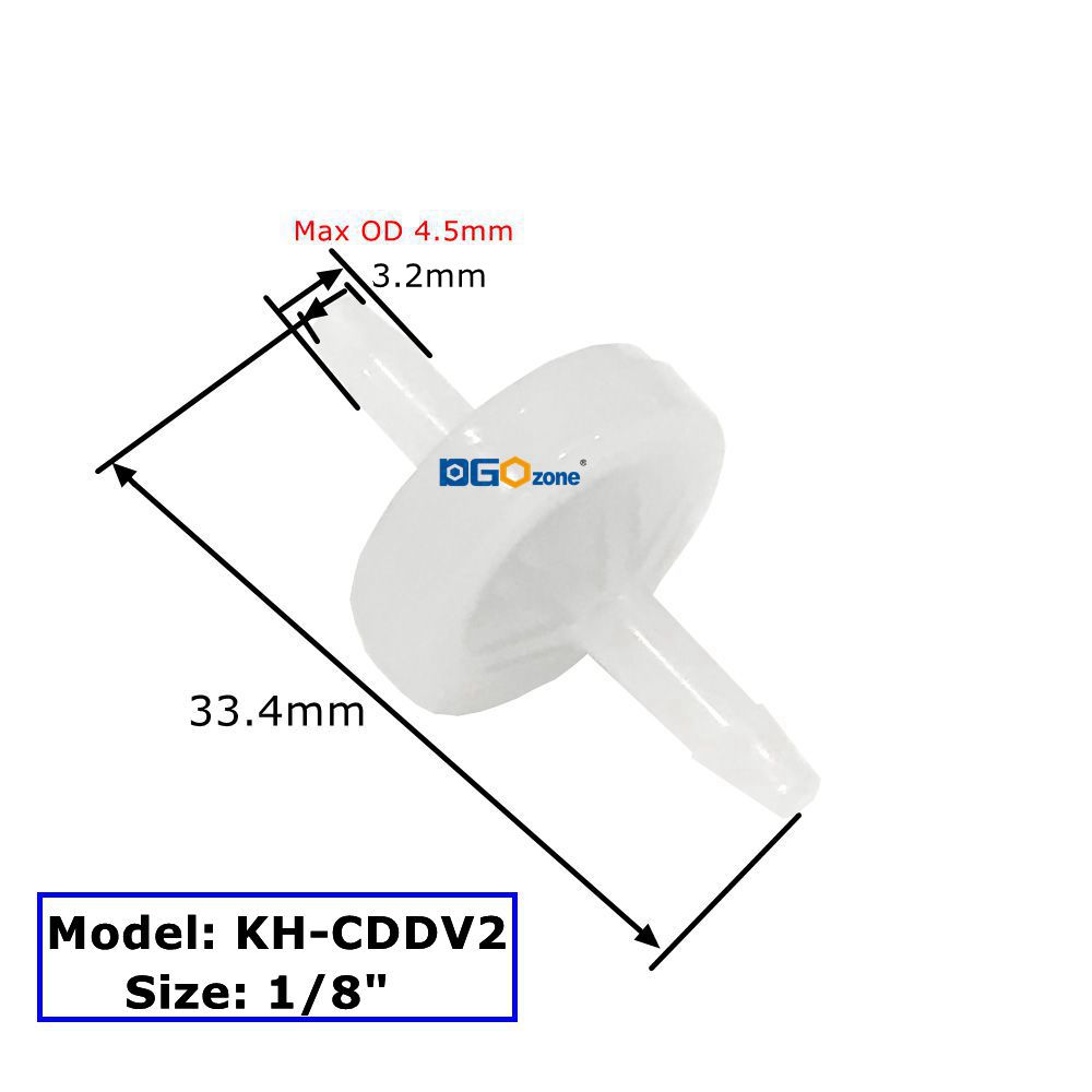 PVDF Check Valve Diaphragm Pla - Marine Aquarium Ozone Generator recension och pris