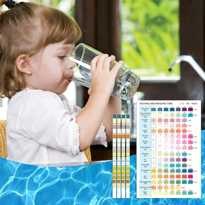 Aquarium Test Strips Freshwate - Marine Aquarium Water Test Kit recension och pris