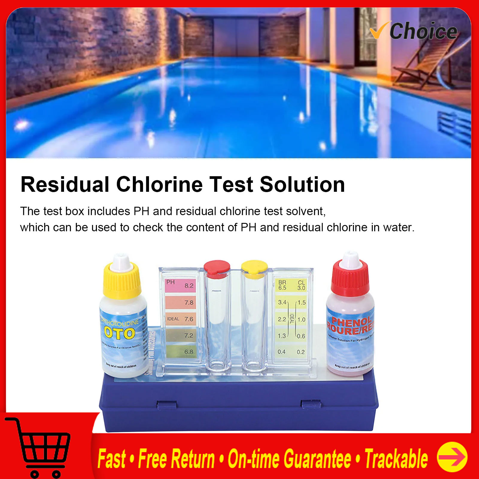 Testing Pipe Water Quality Tes - Marine Aquarium Water Test Kit recension och pris