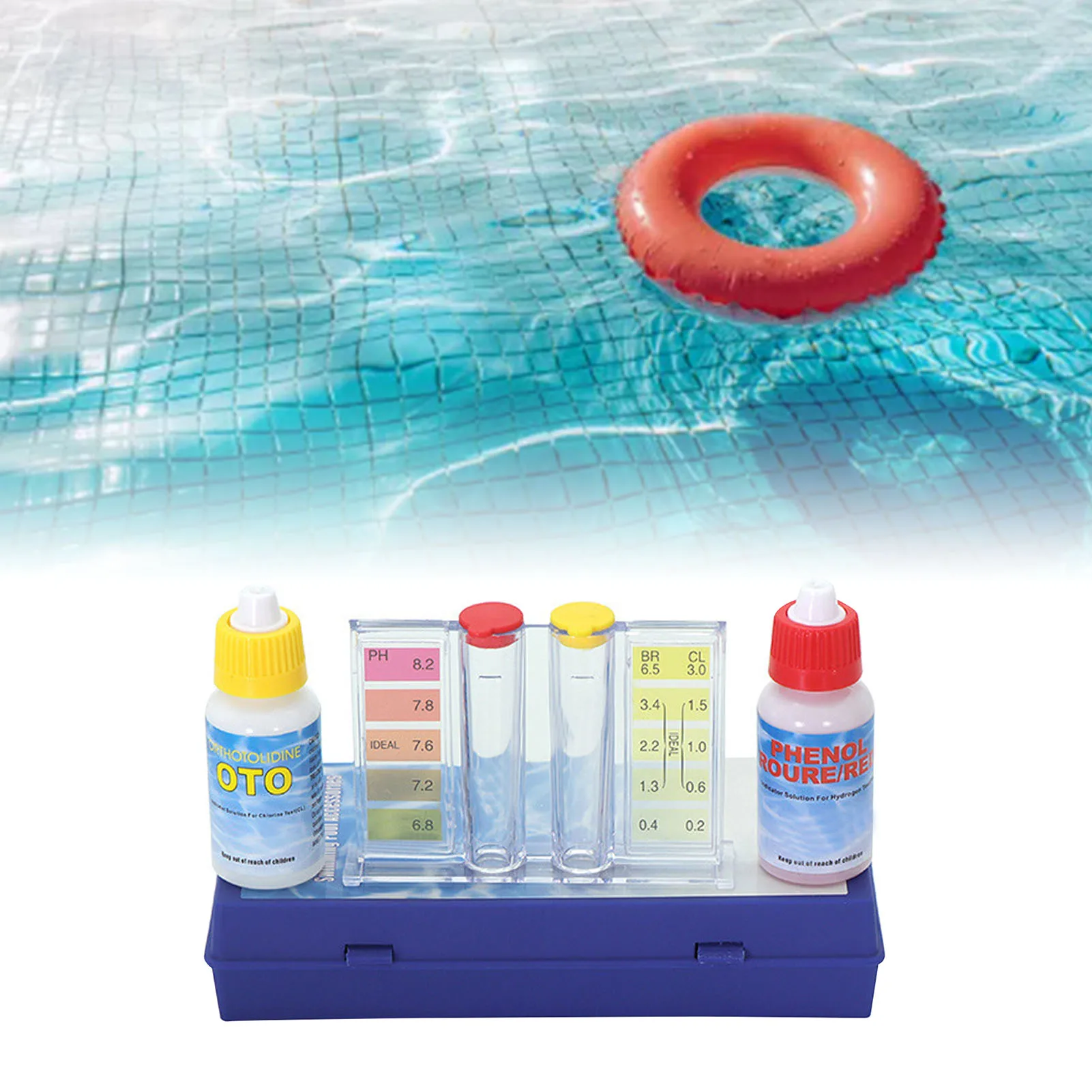 Testing Pipe Water Quality Tes - Marine Aquarium Water Test Kit recension och pris