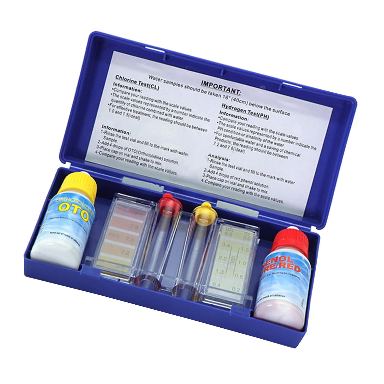 Testing Pipe Water Quality Tes - Marine Aquarium Water Test Kit recension och pris