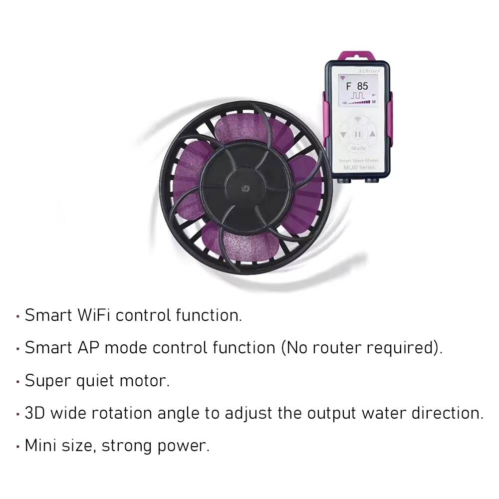 Jebao MLW Series Aquarium Wave - Marine Aquarium Water recension och pris