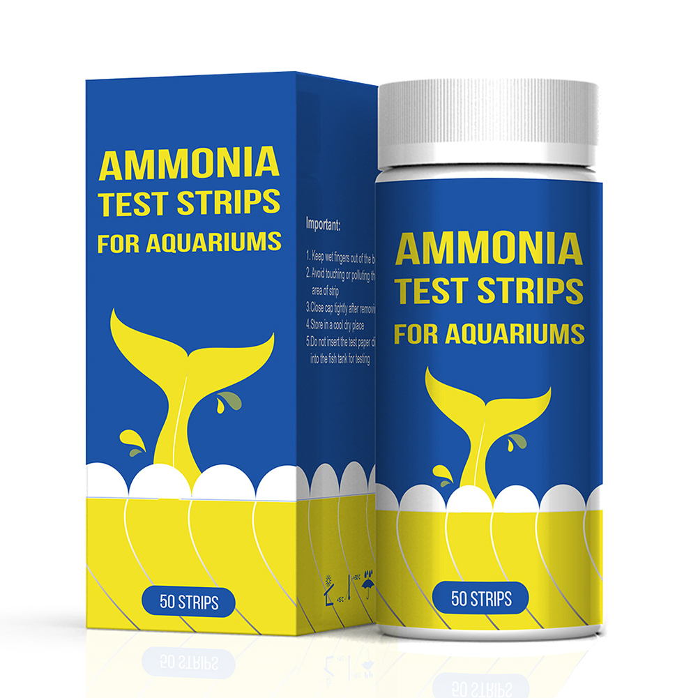 50Pc Ammonia Nitrogen Quick Wa - Marine Aquarium Water Test Kit recension och pris